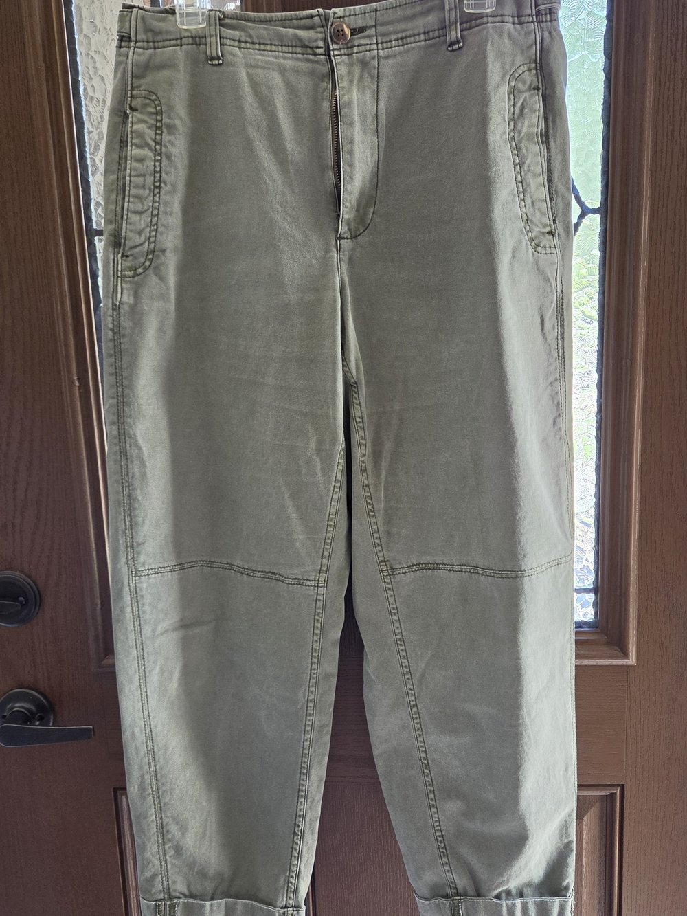 Old Navy Women's Olive Utility Cargo Pants